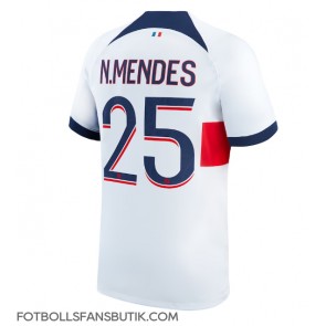 Paris Saint-Germain Nuno Mendes #25 Replika Bortatröja 2023-24 Kortärmad